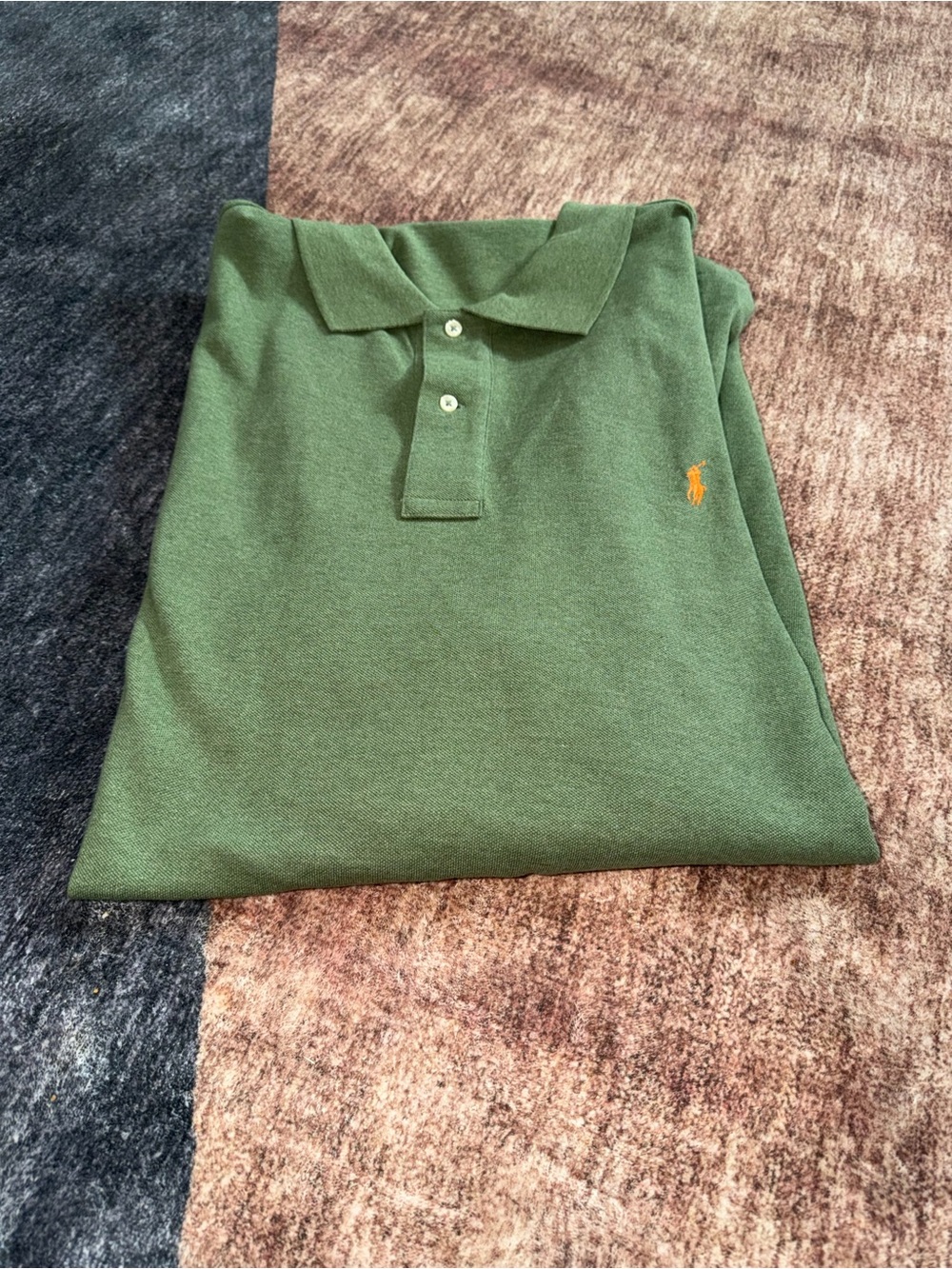 Polo by Ralph Lauren Green Polo with Gold Pony
